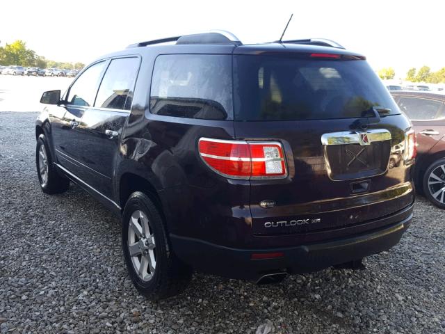 5GZER23728J278127 - 2008 SATURN OUTLOOK XR მუქწითელი ფოტო 3