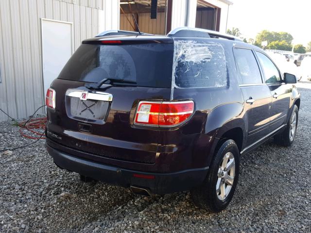 5GZER23728J278127 - 2008 SATURN OUTLOOK XR მუქწითელი ფოტო 4