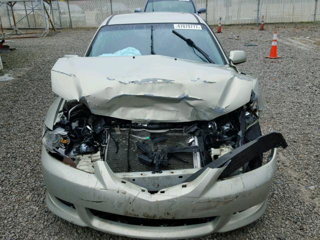 1YVFP80C045N45309 - 2004 MAZDA 6 I SILVER photo 9