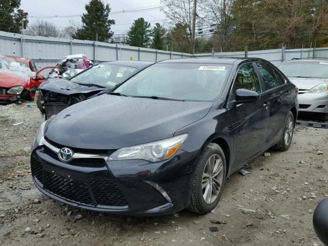 4T1BF1FK0FU986276 - 2015 TOYOTA CAMRY LE BLACK photo 2