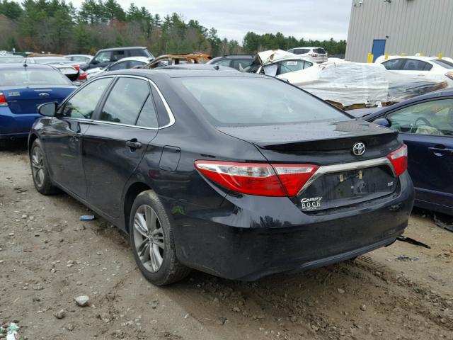 4T1BF1FK0FU986276 - 2015 TOYOTA CAMRY LE BLACK photo 3