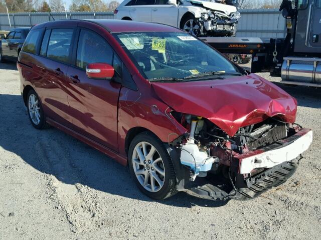 JM1CW2CL3E0166355 - 2014 MAZDA 5 TOURING RED photo 1