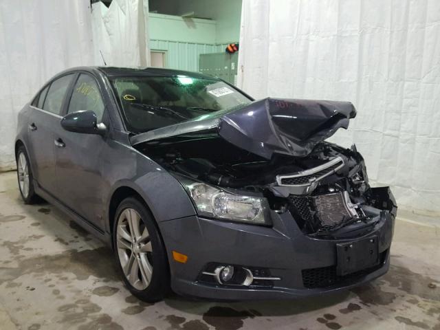 1G1PG5SB9D7135196 - 2013 CHEVROLET CRUZE LTZ GRAY photo 1