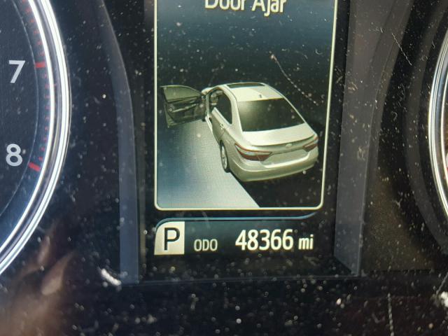 4T1BF1FK0GU184859 - 2016 TOYOTA CAMRY LE შავი ფოტო 8