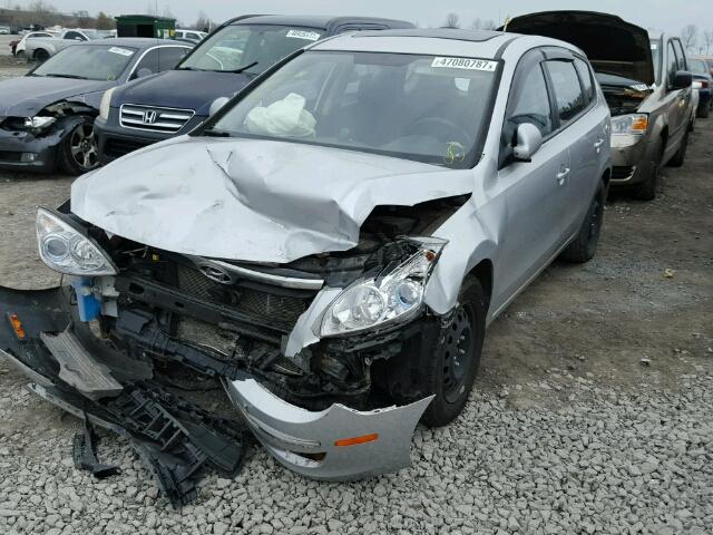 KMHDC8AE5CU145514 - 2012 HYUNDAI ELANTRA TO SILVER photo 2