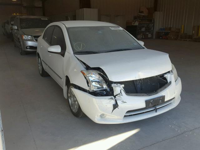 3N1AB6AP0CL682109 - 2012 NISSAN SENTRA 2.0 WHITE photo 1