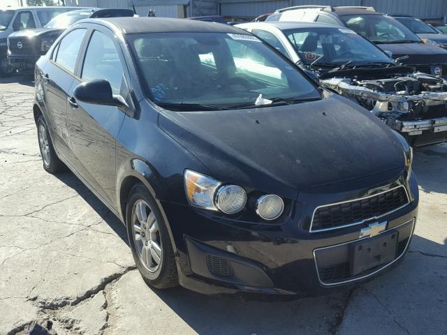 1G1JA5SH6C4132767 - 2012 CHEVROLET SONIC LS BLACK photo 1