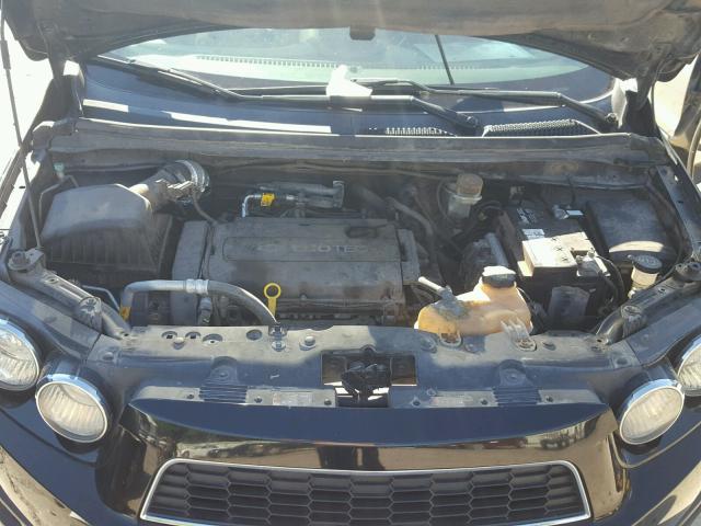 1G1JA5SH6C4132767 - 2012 CHEVROLET SONIC LS BLACK photo 7