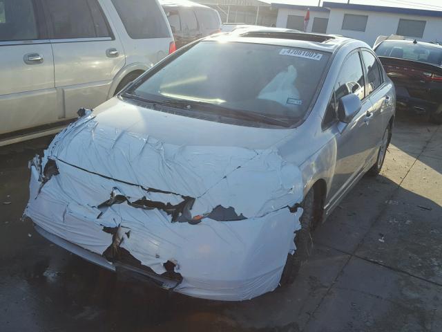 1HGFA16898L047310 - 2008 HONDA CIVIC SILVER photo 2