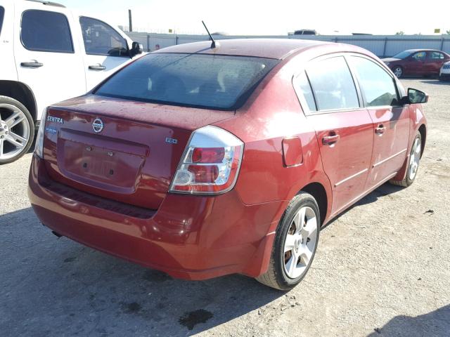 3N1AB61E49L685442 - 2009 NISSAN SENTRA 2.0 RED photo 4