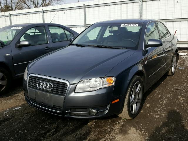 WAUDF78EX6A082442 - 2006 AUDI A4 2.0T QU BLUE photo 2