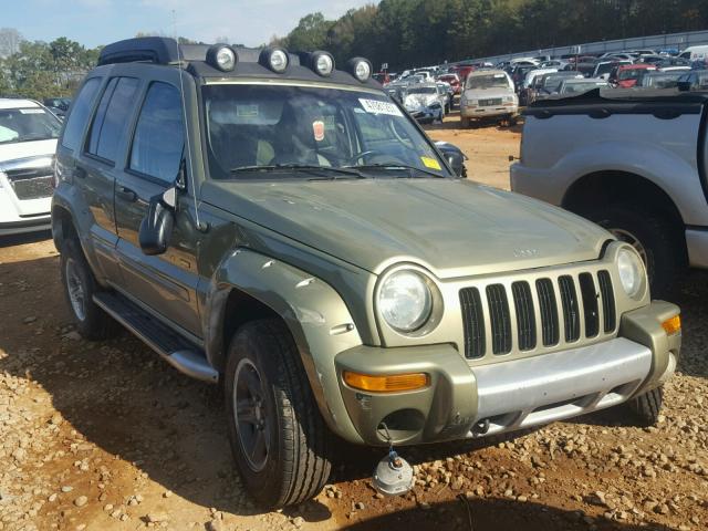 1J4GK38K03W602957 - 2003 JEEP LIBERTY RE GREEN photo 1