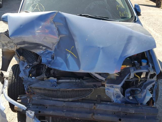 KL1TD56696B594750 - 2006 CHEVROLET AVEO BASE Niebieski zdjęcie 7