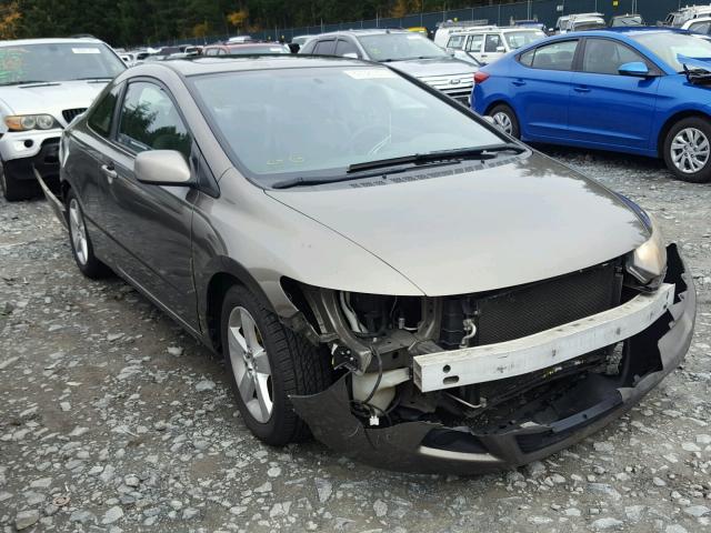 2HGFG12817H520942 - 2007 HONDA CIVIC EX GRAY photo 1