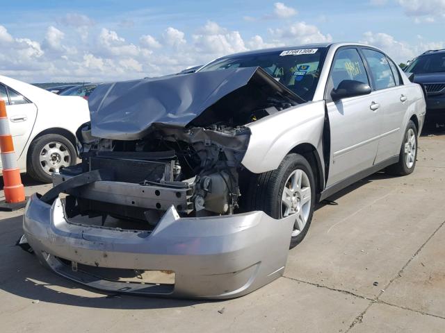 1G1ZS58F38F128614 - 2008 CHEVROLET MALIBU LS Gümüş foto 2