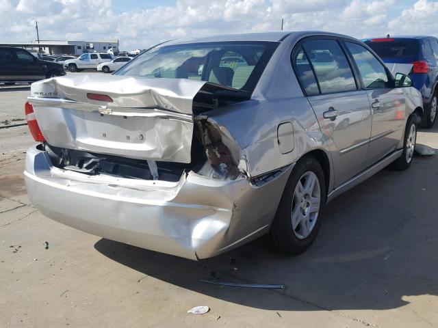 1G1ZS58F38F128614 - 2008 CHEVROLET MALIBU LS Gümüş foto 4