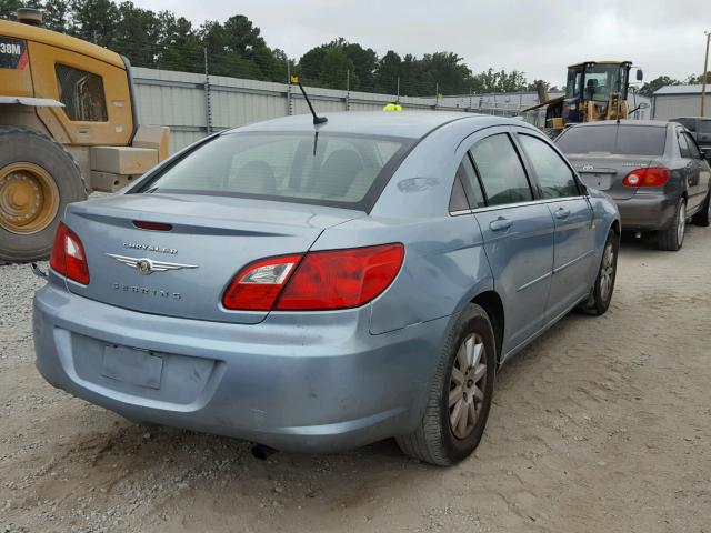 1C3LC46B59N536824 - 2009 CHRYSLER SEBRING LX TEAL photo 4