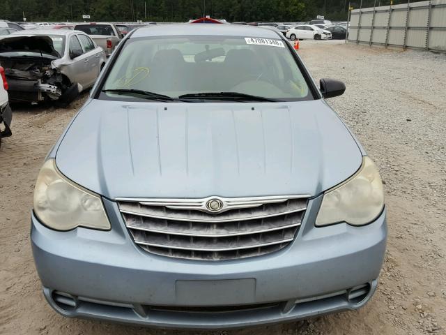 1C3LC46B59N536824 - 2009 CHRYSLER SEBRING LX TEAL photo 9