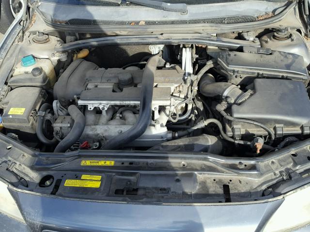 YV1RS592352474131 - 2005 VOLVO S60 2.5T GRAY photo 7