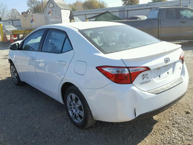 5YFBURHE7GP555397 - 2016 TOYOTA COROLLA L WHITE photo 3