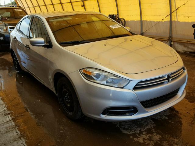 1C3CDFAA2DD210176 - 2013 DODGE DART SE SILVER photo 1