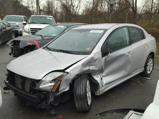 3N1AB6AP5BL719024 - 2011 NISSAN SENTRA 2.0 SILVER photo 2