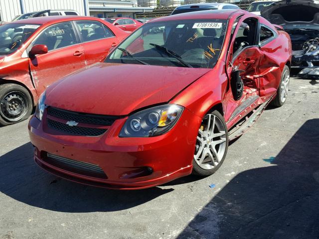 1G1AG1FX3A7120757 - 2010 CHEVROLET COBALT SS RED photo 2