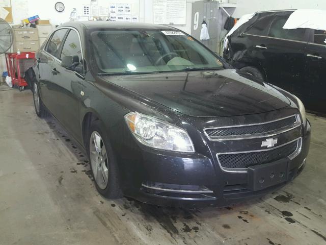 1G1ZG57N78F171184 - 2008 CHEVROLET MALIBU LS შავი ფოტო 1