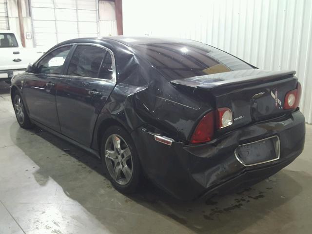 1G1ZG57N78F171184 - 2008 CHEVROLET MALIBU LS შავი ფოტო 4