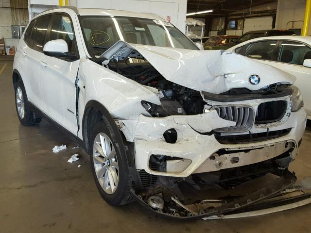 5UXWX9C59G0D70036 - 2016 BMW X3 XDRIVE2 WHITE photo 1