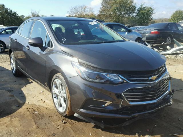 1G1BF5SM2H7198810 - 2017 CHEVROLET CRUZE PREM BLACK photo 1