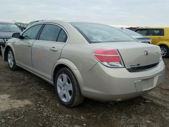 1G8ZS57B99F177799 - 2009 SATURN AURA XE TAN photo 3