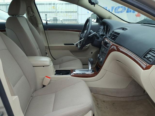 1G8ZS57B99F177799 - 2009 SATURN AURA XE TAN photo 5