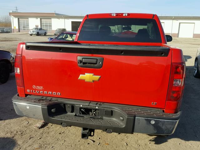 1GCPKSE75CF207723 - 2012 CHEVROLET SILVERADO RED photo 6