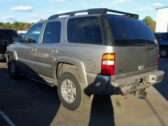 1GNEK13T21R214682 - 2001 CHEVROLET TAHOE K150 SILVER photo 3