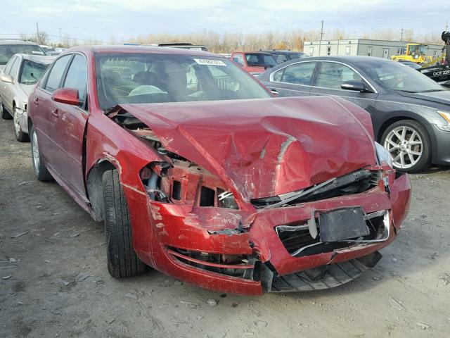 2G1WG5E36D1147626 - 2013 CHEVROLET IMPALA LT RED photo 1