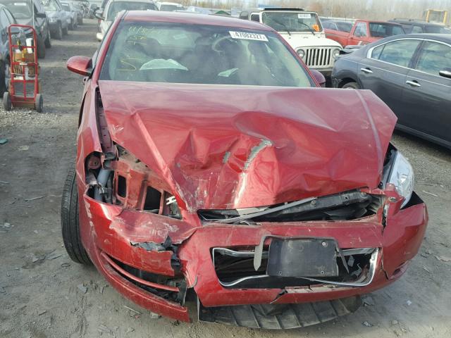 2G1WG5E36D1147626 - 2013 CHEVROLET IMPALA LT RED photo 7