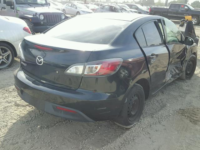 JM1BL1UG7B1409641 - 2011 MAZDA 3 I BLACK photo 4