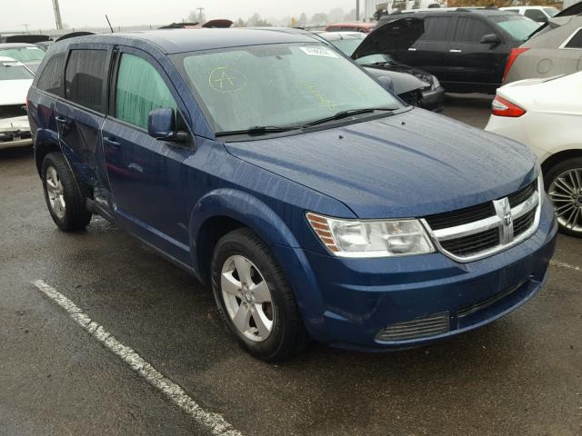 3D4GG57V79T589799 - 2009 DODGE JOURNEY SX BLUE photo 1