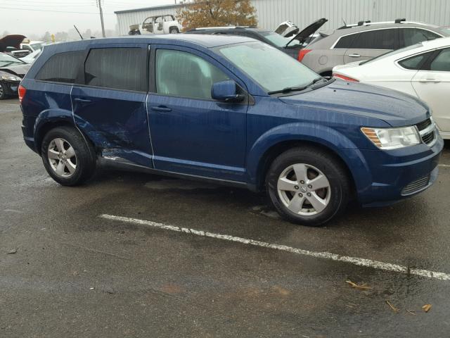 3D4GG57V79T589799 - 2009 DODGE JOURNEY SX BLUE photo 9