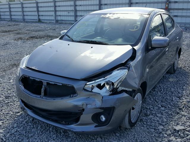 ML32F3FJ6HH004305 - 2017 MITSUBISHI MIRAGE G4 Boz foto 2