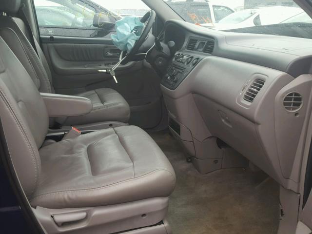 5FNRL18083B155538 - 2003 HONDA ODYSSEY EX BLUE photo 5