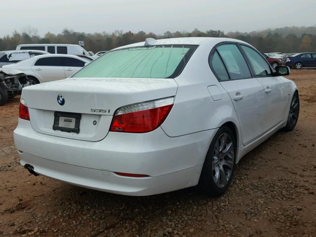 WBANW13598CZ75881 - 2008 BMW 535 I WHITE photo 4