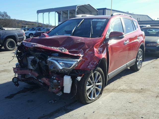 JTMDFREVXHJ166170 - 2017 TOYOTA RAV4 LIMIT RED photo 2