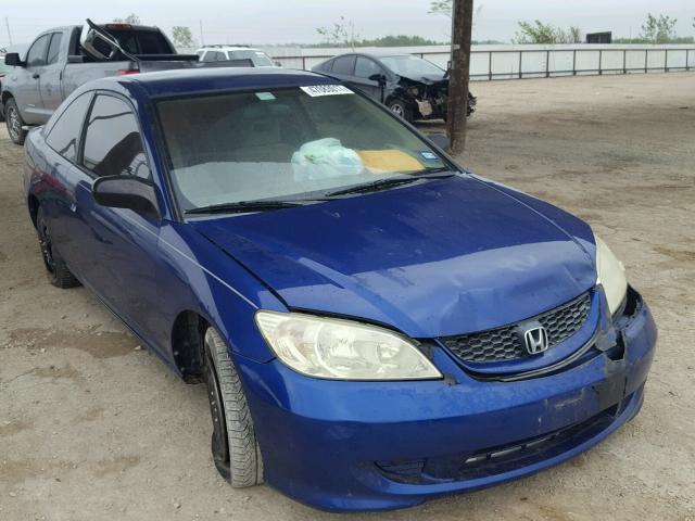 1HGEM22165L045544 - 2005 HONDA CIVIC DX V GRAY photo 1