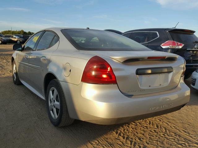 2G2WP552581104887 - 2008 PONTIAC GRAND PRIX Արծաթագույն լուսանկար 3