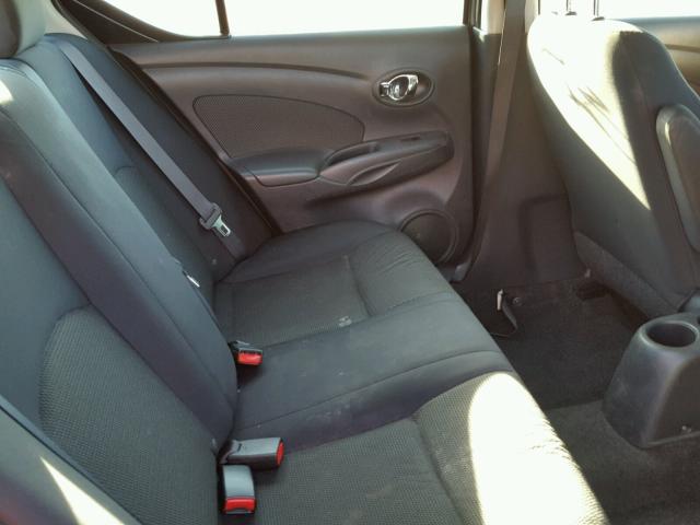 3N1CN7AP2DL829022 - 2013 NISSAN VERSA S GRAY photo 6