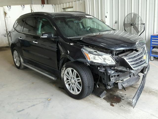 1GNKRGKD1EJ132667 - 2014 CHEVROLET TRAVERSE L BLACK photo 1