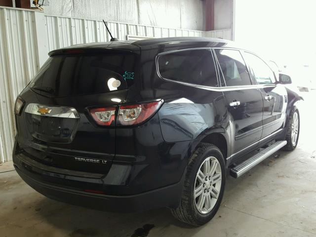 1GNKRGKD1EJ132667 - 2014 CHEVROLET TRAVERSE L BLACK photo 4