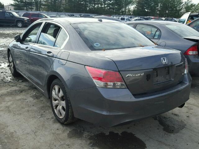 1HGCP26868A110088 - 2008 HONDA ACCORD EXL CHARCOAL photo 3